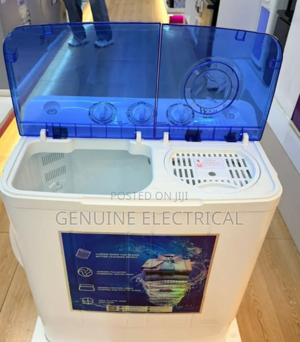 Durable Roch 7.5kgs Washing Machine RM(White)