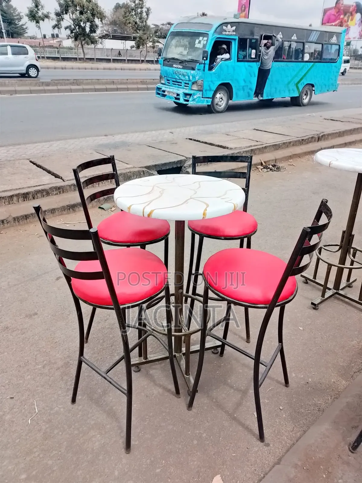 Sinatabu Bar Stools and Table