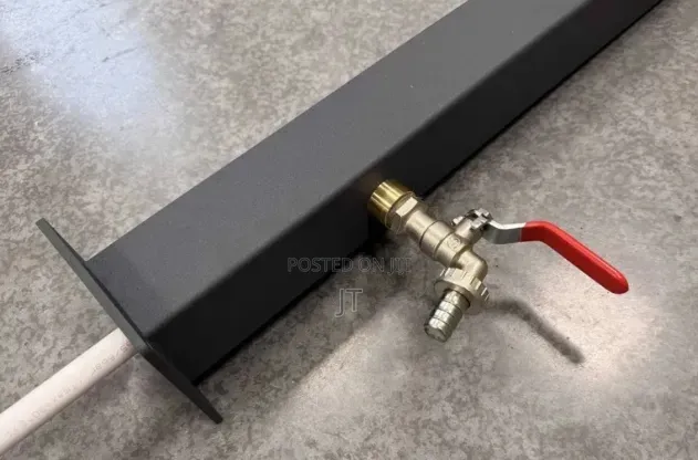 Stainless Steel Wall-Mounted Water Column