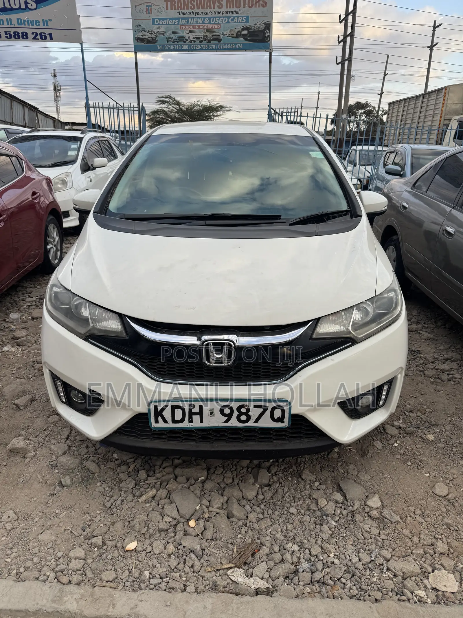 Honda Fit 2015 White