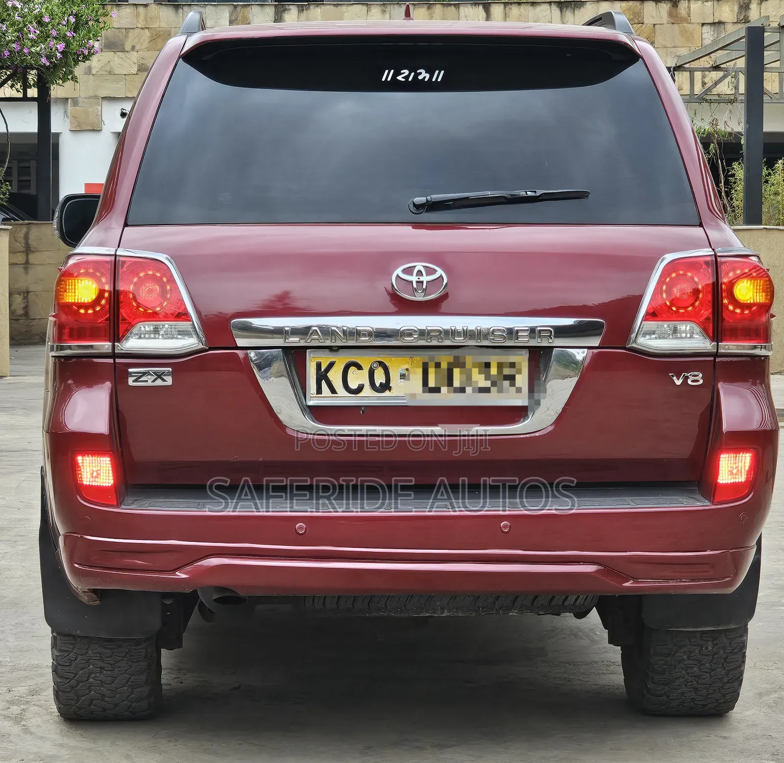 Toyota Land Cruiser 4.6 V8 ZX 2013 Maroon