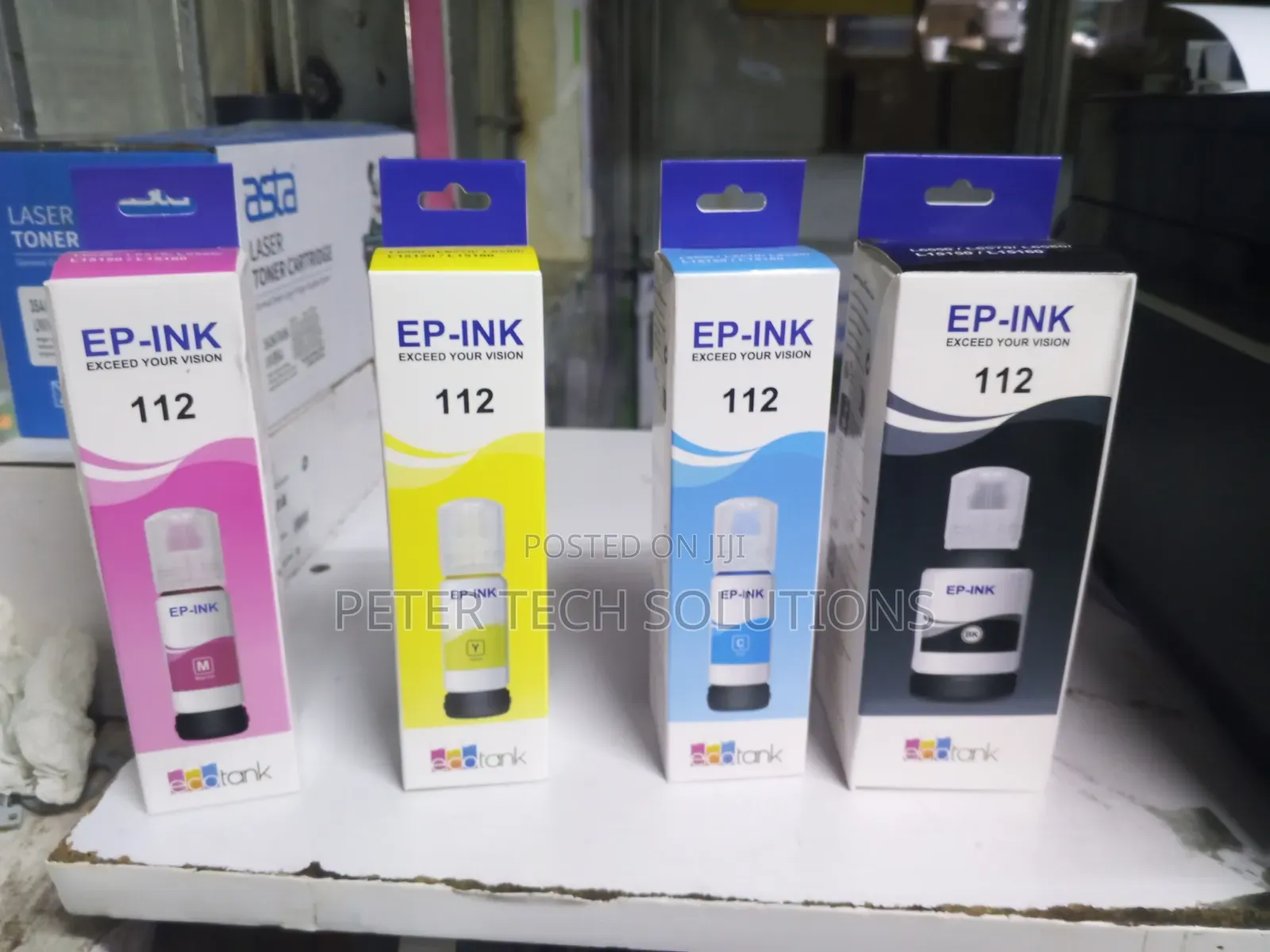 L6490 EPSon 112 Inks Genuine