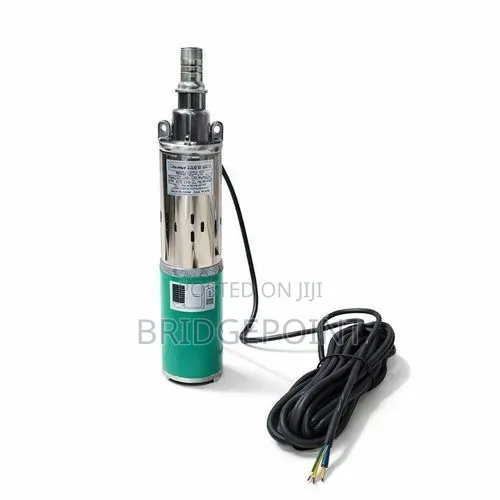 Submersible Well or Borehole Solar Pump 50 Metres Depth 24V 250W Power