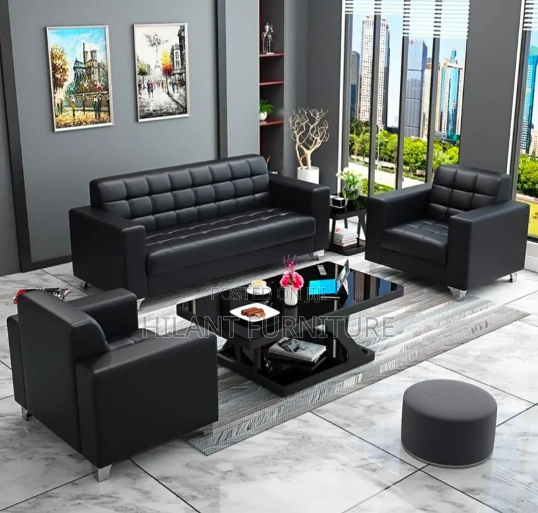 5-Seater Executive Office Sofa Set 3+1+1