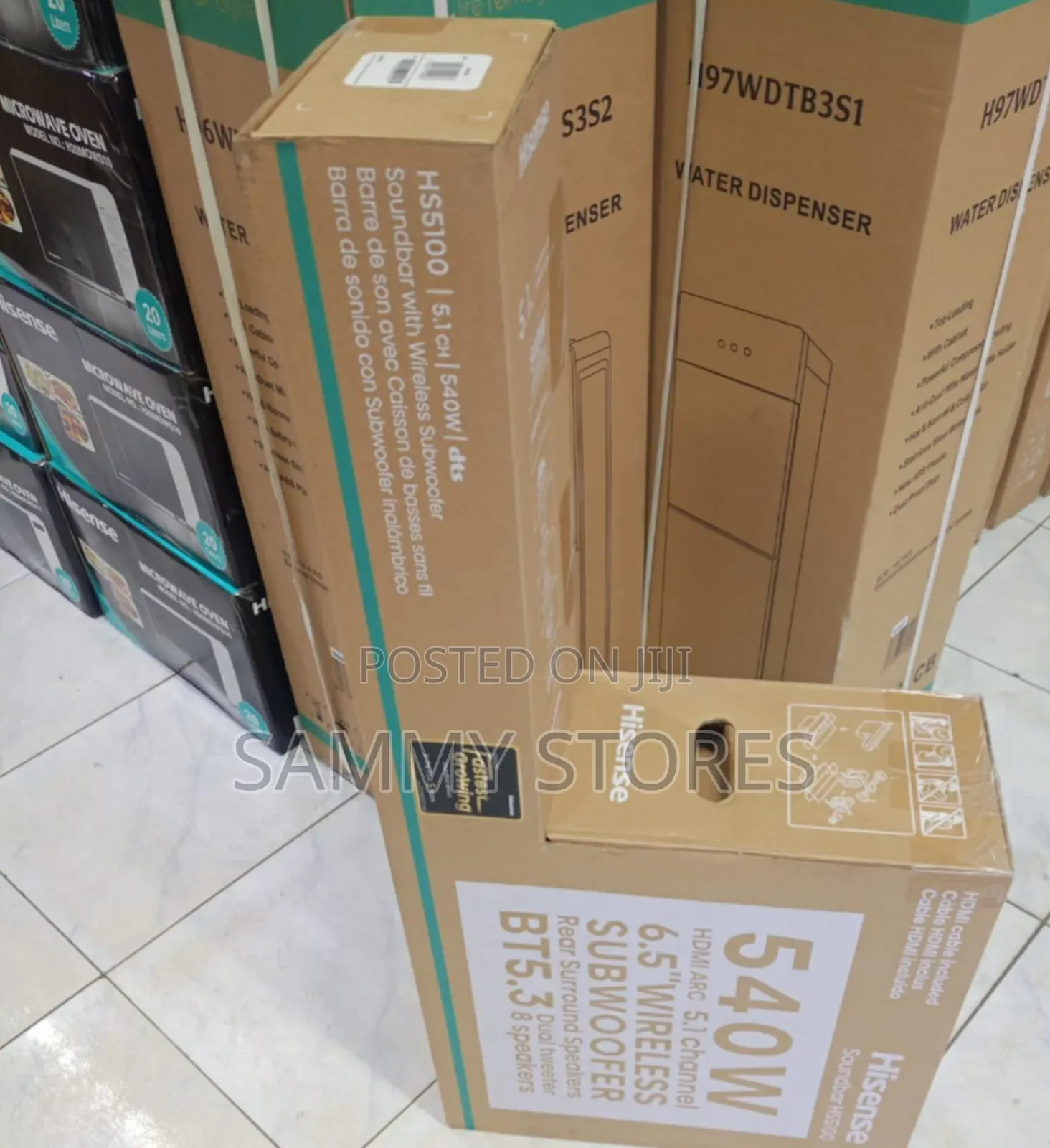 Hisense HS5100 Home Cinema 5.1CH Soundbar With Rear Speakers