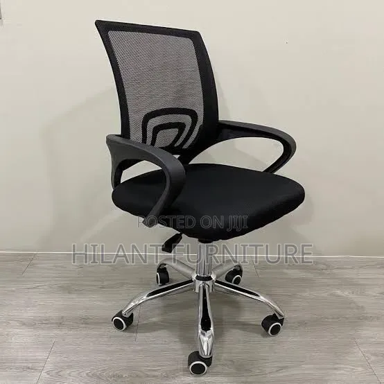 Ergonomic High-Back Mesh Office Chair – Adjustable Swivel
