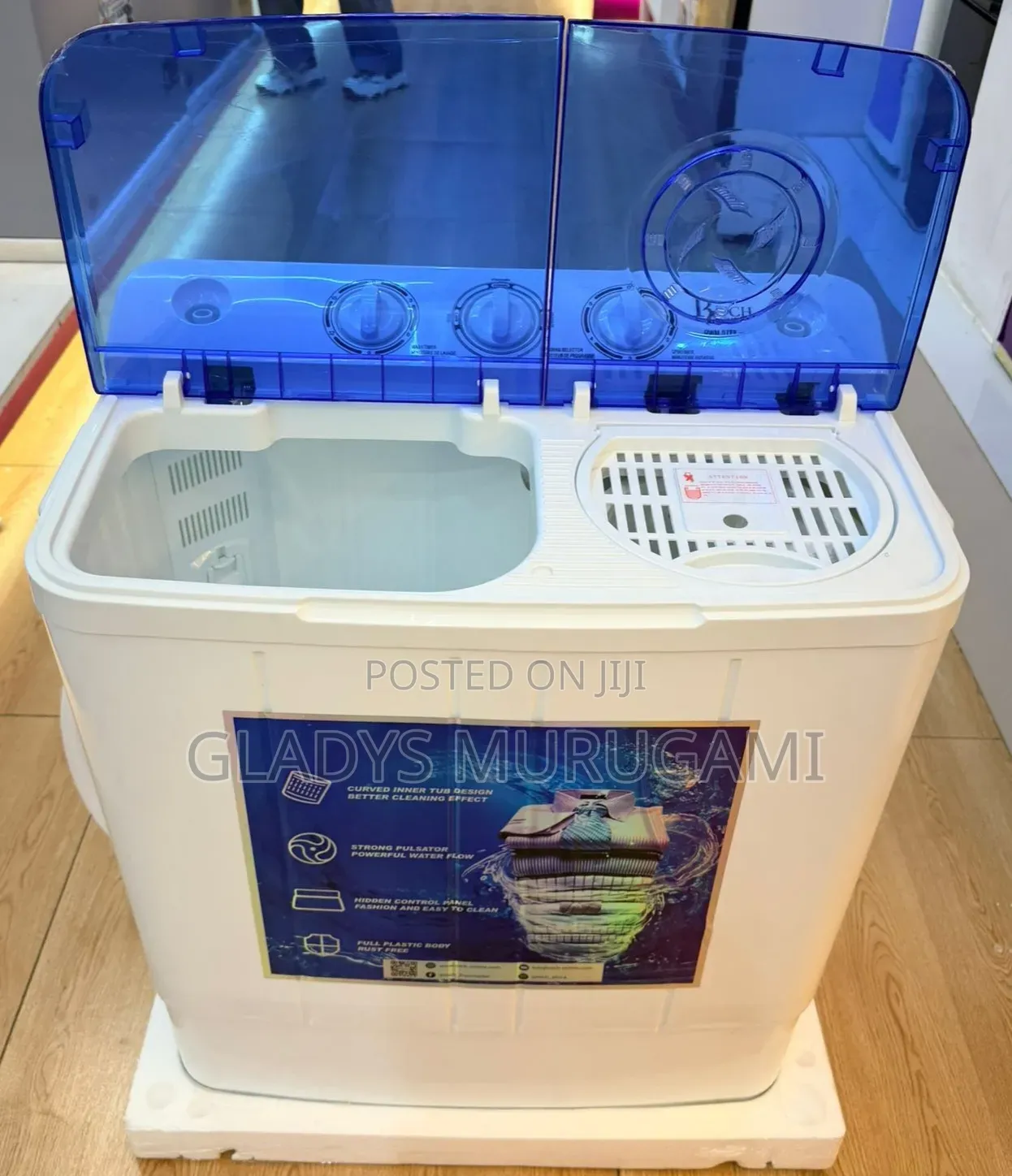 Roch 7kgs Top Load Twin Tub Washing Machine