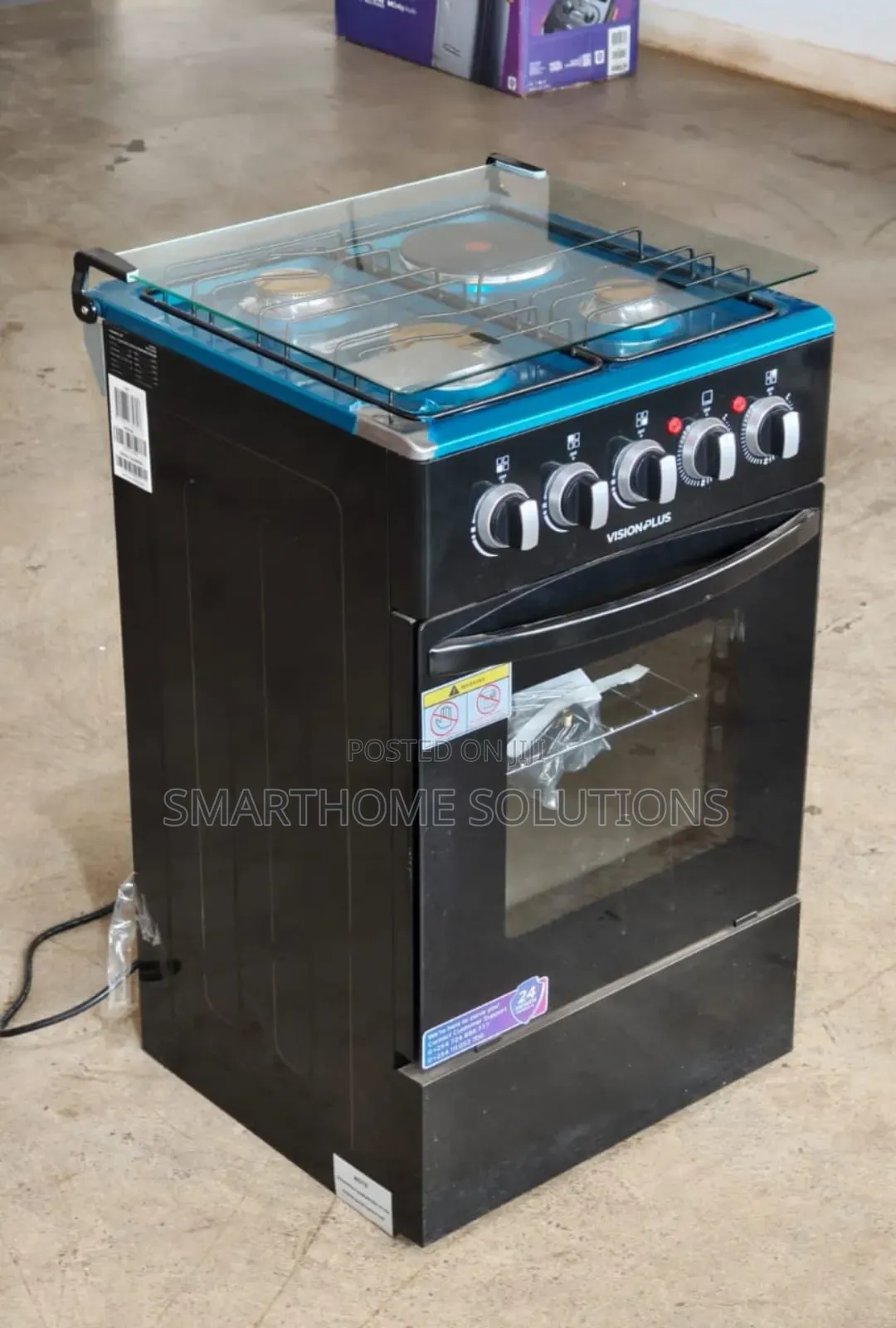 50*55 Vision 3+1 Standing Cooker
