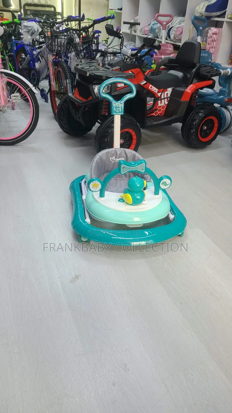 Baby Walker Learning to Walk With Push Handle Music