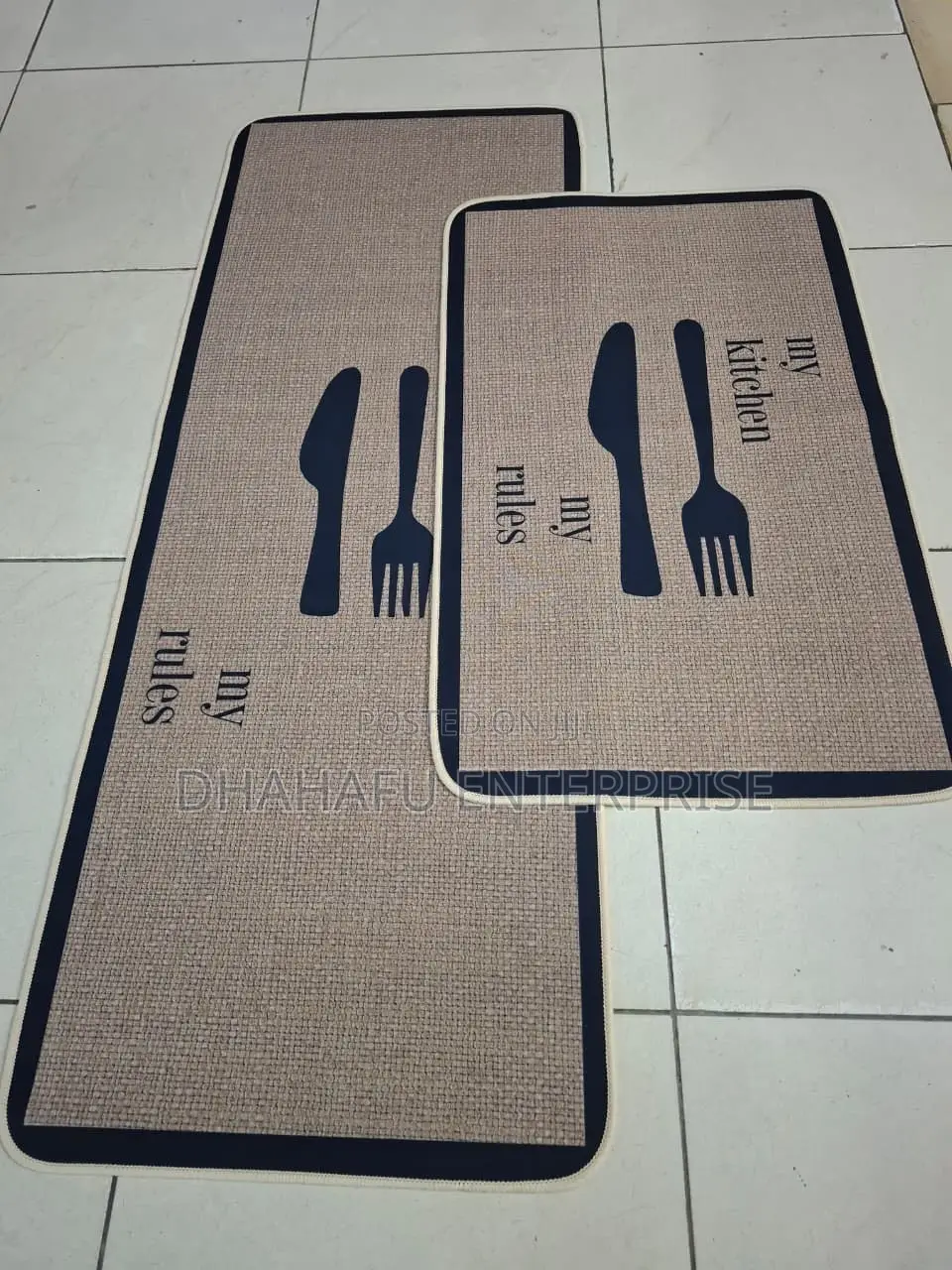 Non-Slip Kitchen Mat Sets (2-Piece) – Runner + Doormat