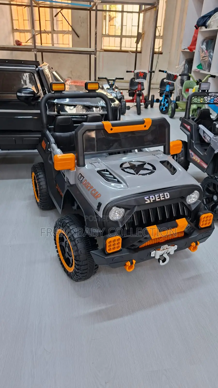 Kids Ride on Electric Car 2–5 Years With Remote Control
