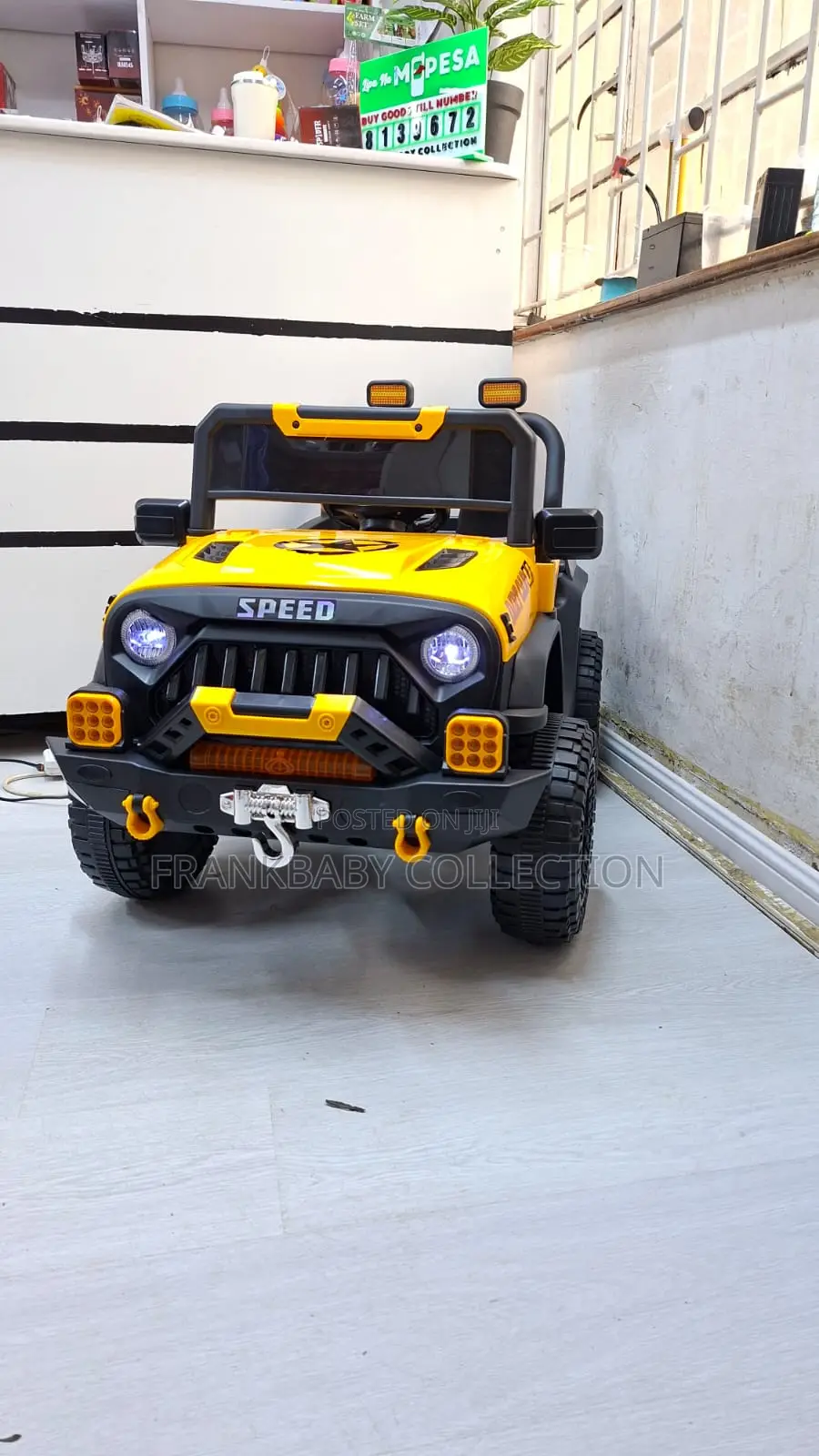 Kids Ride on Electric Car 2–5 Years With Remote Control
