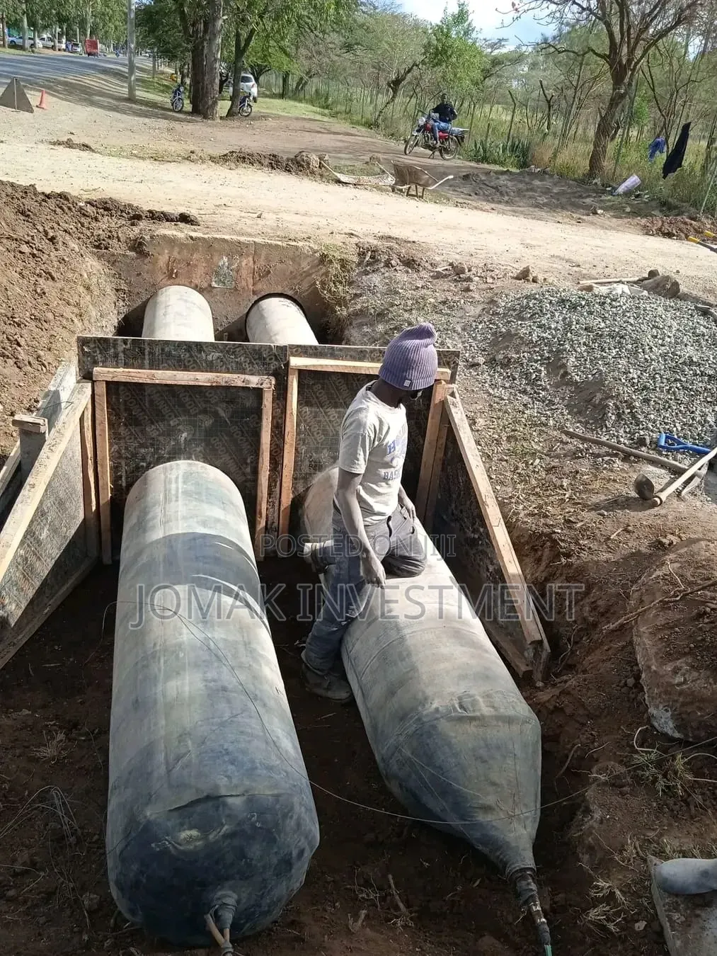 Culvert Balloon for Hire