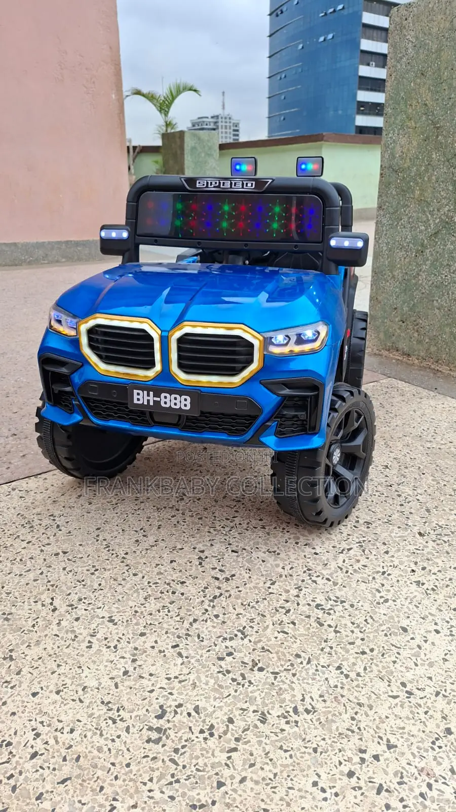 Kids Electric Ride on Car With Parent Remote, Music Lights