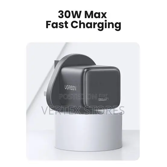 Ugreen X513 30w Fast Charger Uk With 1 USB-C Port