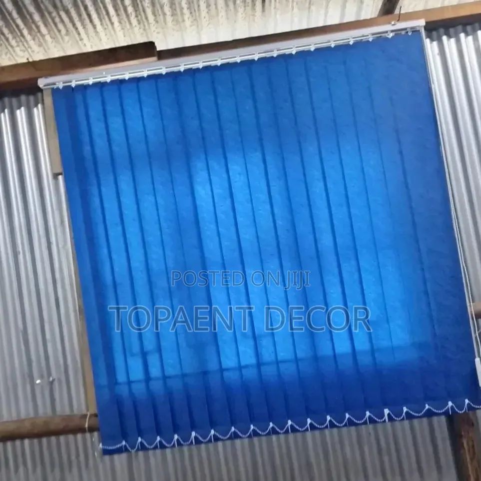 Easy to Wipe ,Wall to Wall Office Vertical Blinds