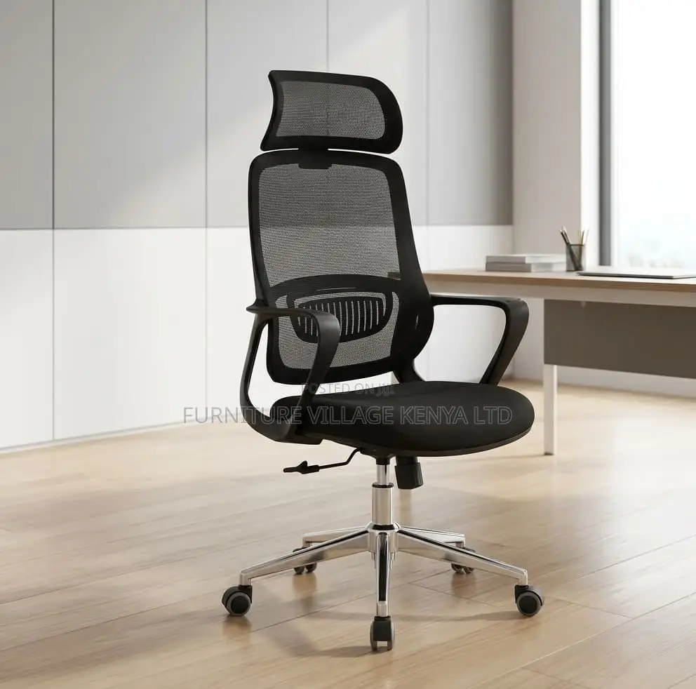 Office Chair; High Back Mesh Ergonomic Office Adjustable Seat