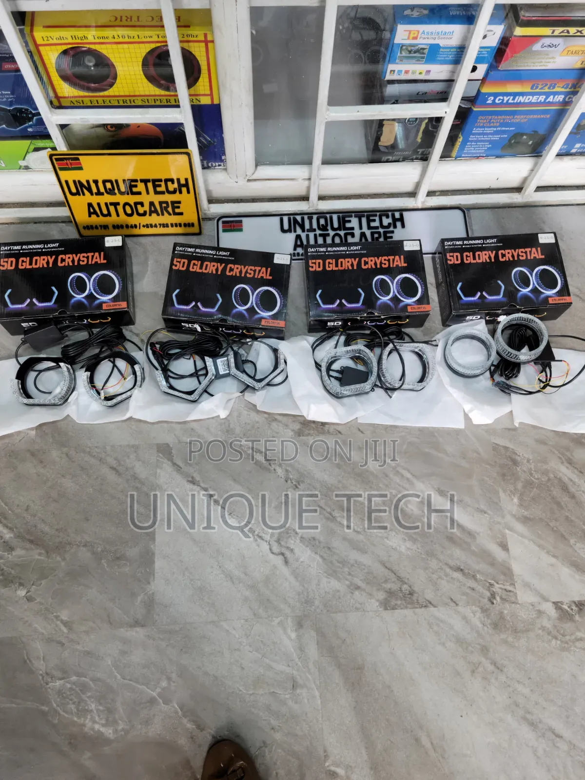 5D Crystal Glory Headlight Rings 3" 2.5"