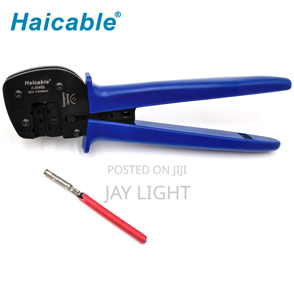 MC4 Solar PV Wire Connector Solar Terminal Cable Pressing Pliers