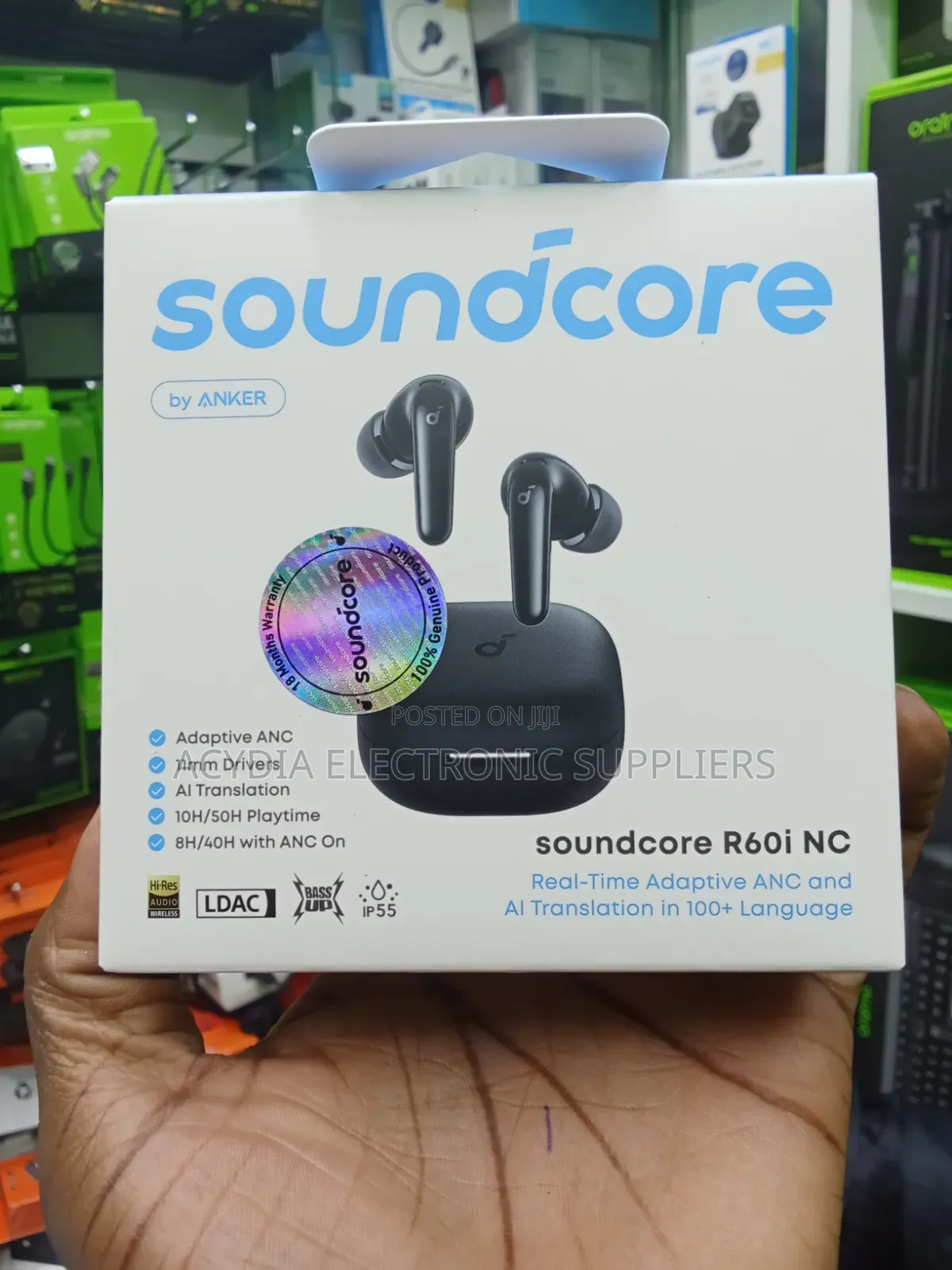 Anker Soundcore R60i NC True Wireless Noise-Cancelling Earbuds