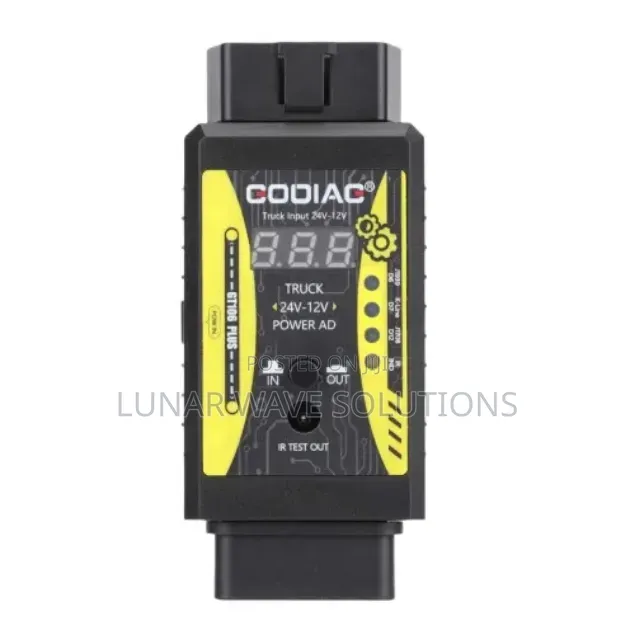 Godiag Truck Adapter OBD II ,Gt106 Plus Stepdown 24v -12v