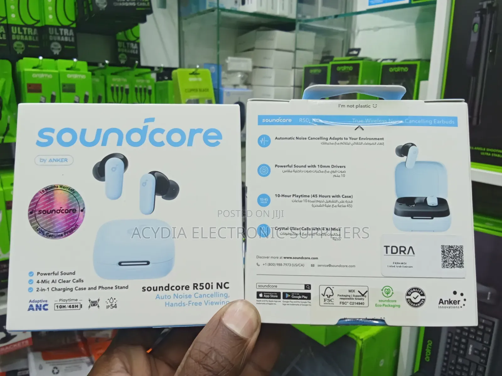 Anker Soundcore R50i NC True Wireless Noise Cancelling Earbuds