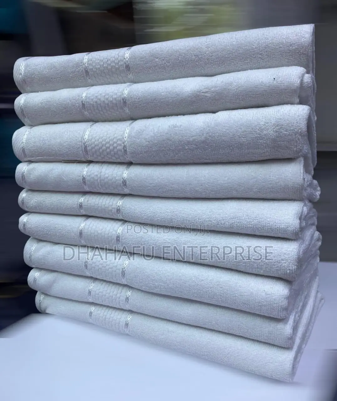 Quality White Cotton Towels – Extra Large 90x165cm