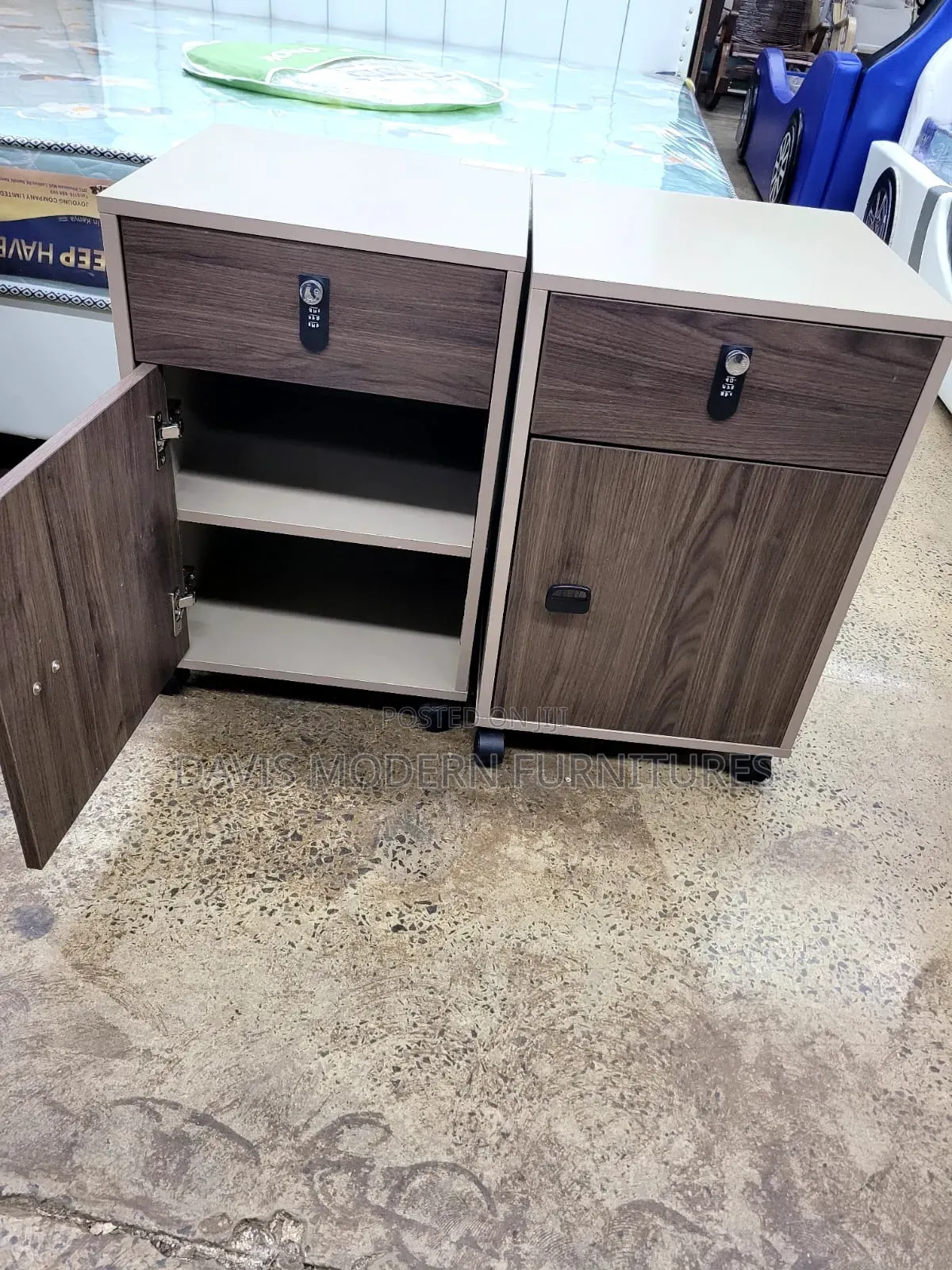 Pedestal Bedside Cabinet