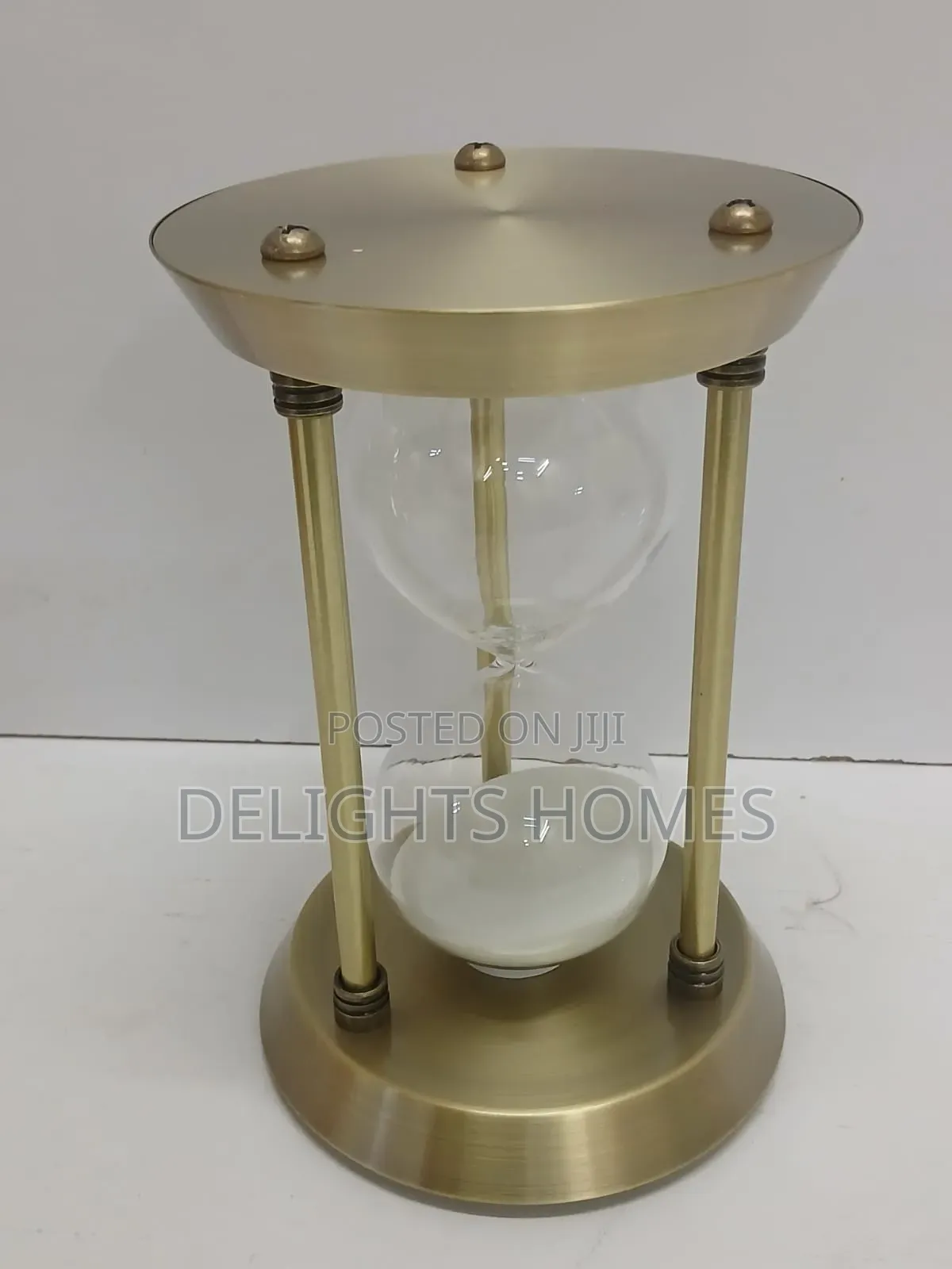 Premium Quality Home Decor Item/) METAL HOURGLASS SandTimer-alp