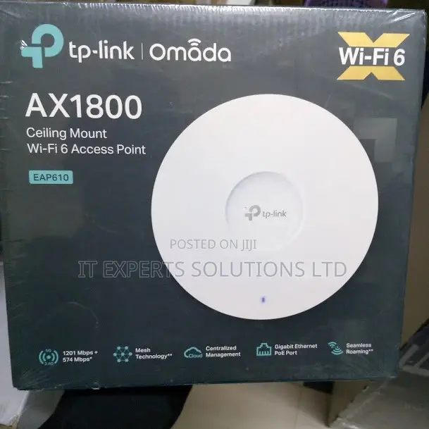 TP-Link AX3000 Ceiling Mount Wi-Fi 6 Access Point - TL-EAP650