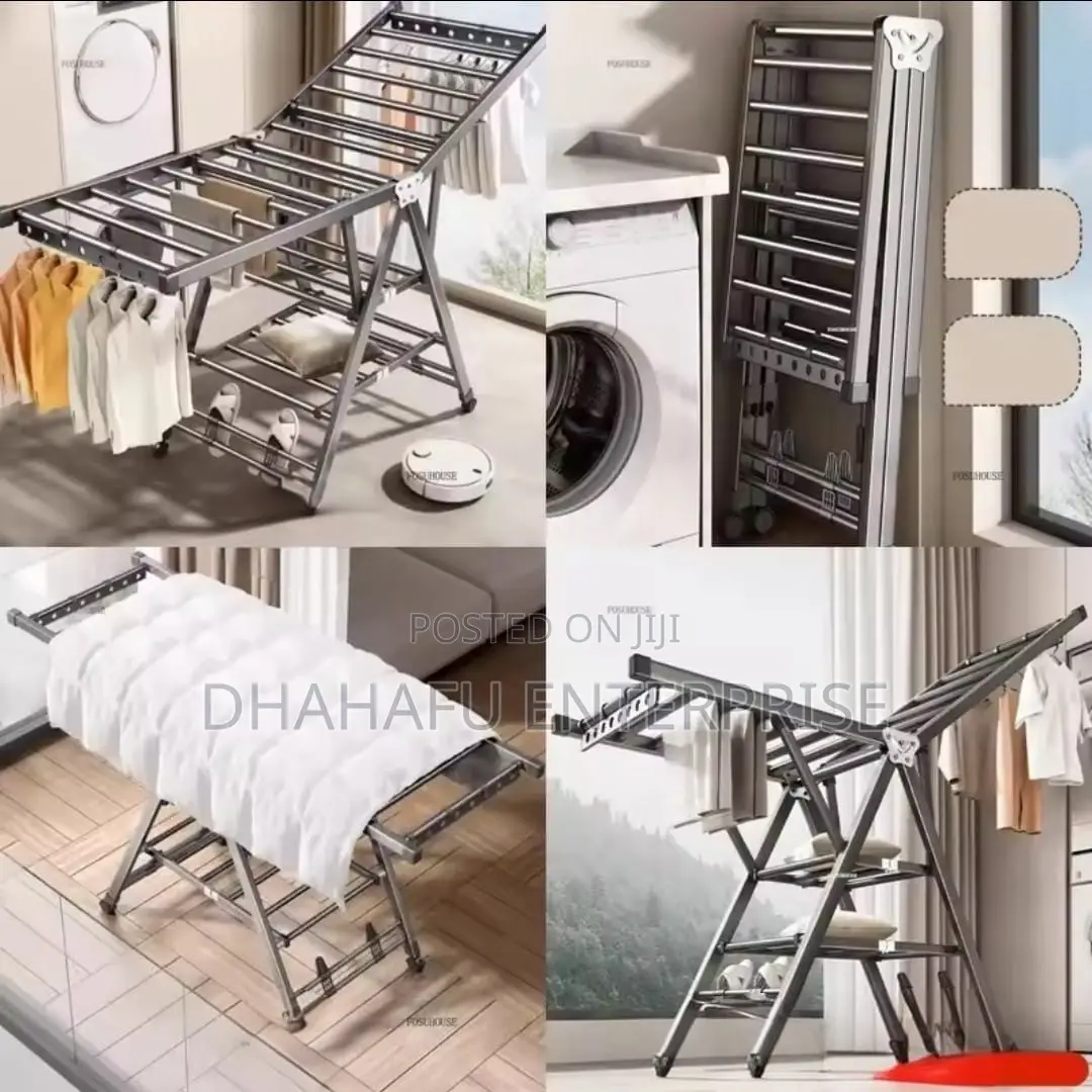 Aluminium Alloy Foldable Clothes Drying Rack