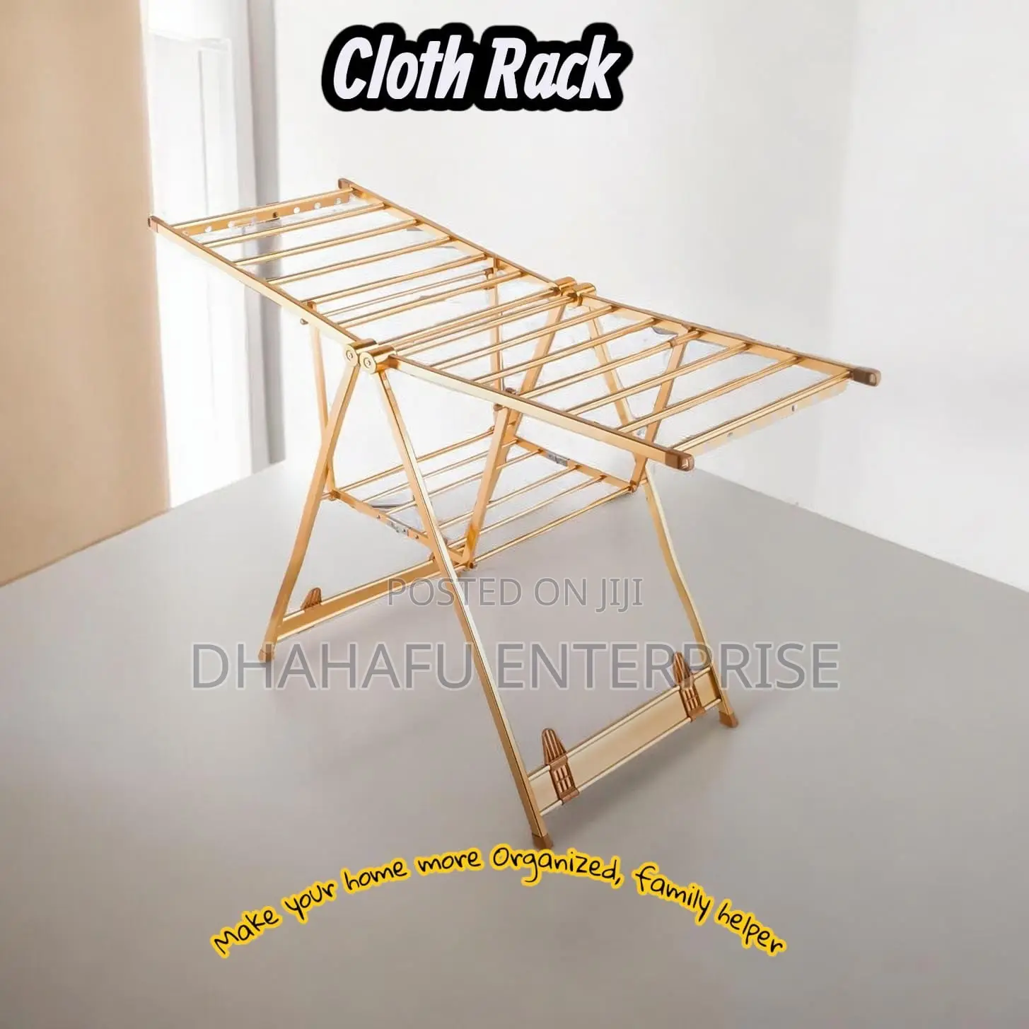 Aluminium Alloy Foldable Clothes Drying Rack