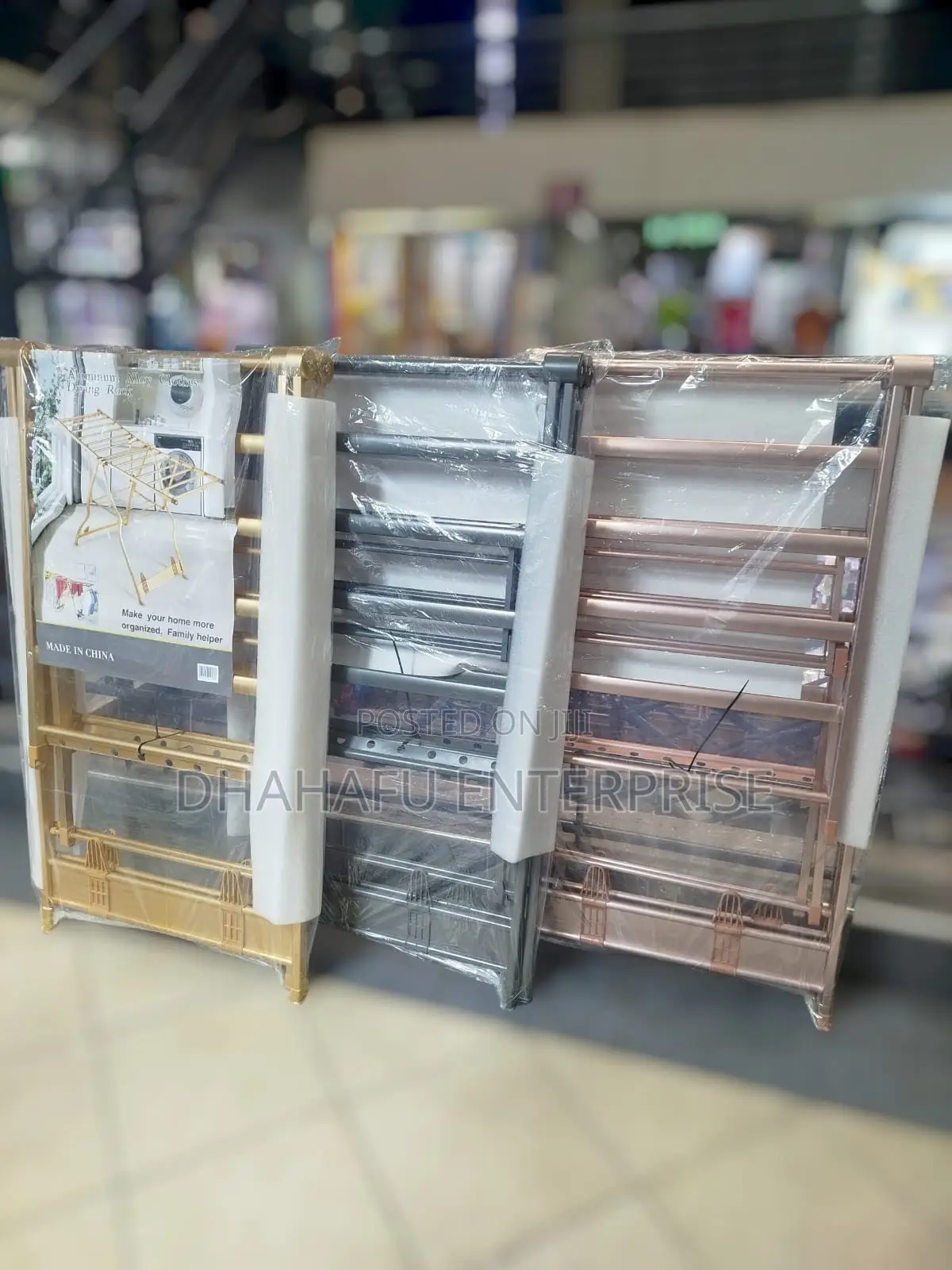 Aluminium Alloy Foldable Clothes Drying Rack