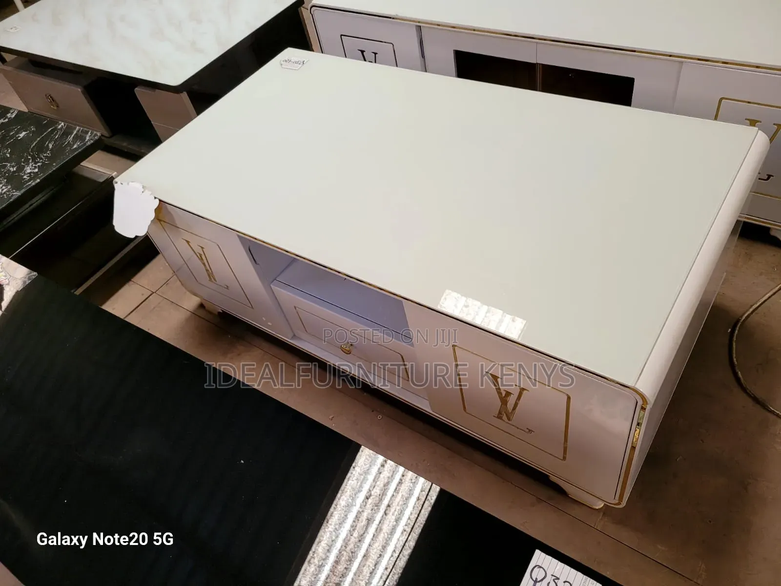 Modern Coffee Table With Glass Top