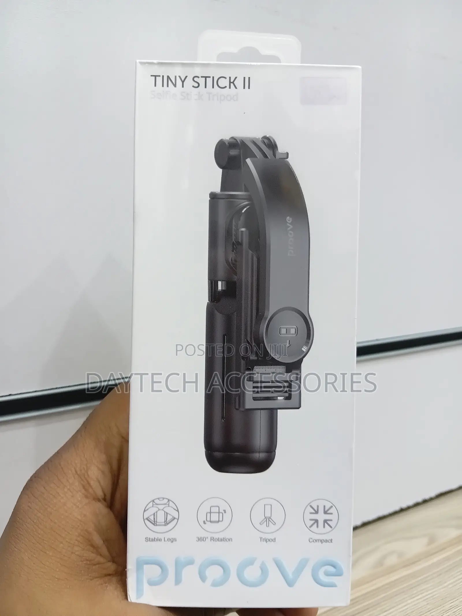 Proove Tiny Stick II Selfie Stick Tripod 630 Mm Black (MPTS)