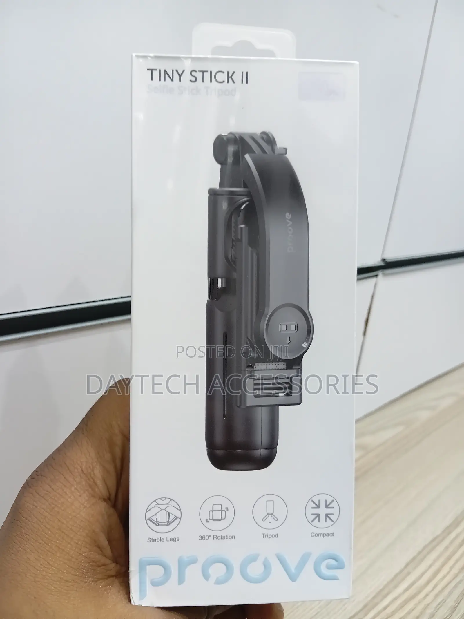 Proove Tiny Stick II Selfie Stick Tripod 630 Mm Black (MPTS)