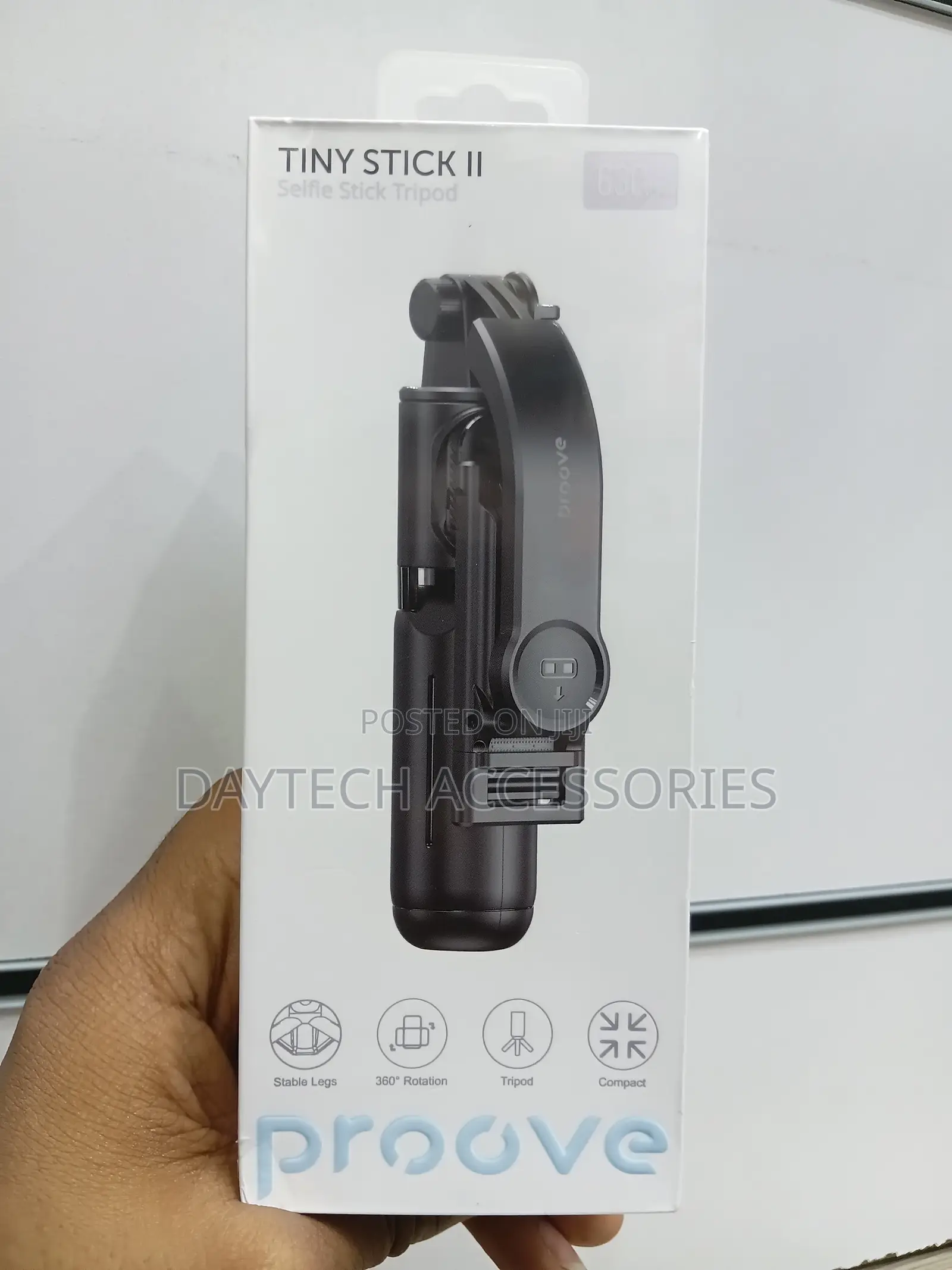 Proove Tiny Stick II Selfie Stick Tripod 630 Mm Black (MPTS)