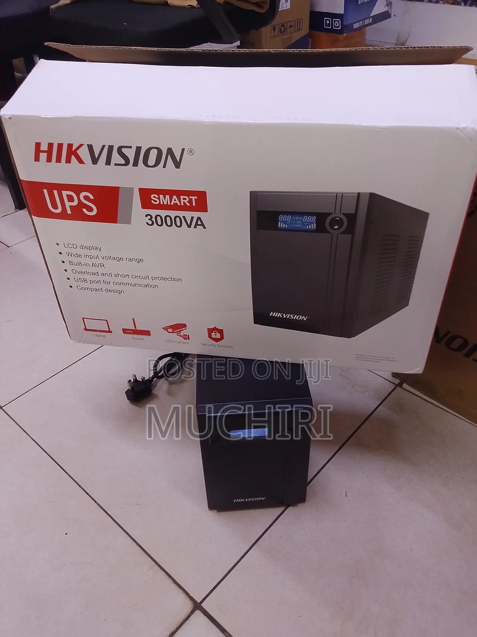 Ds-Ups3000 Hikvision 3000va Ups 3kva1800watts