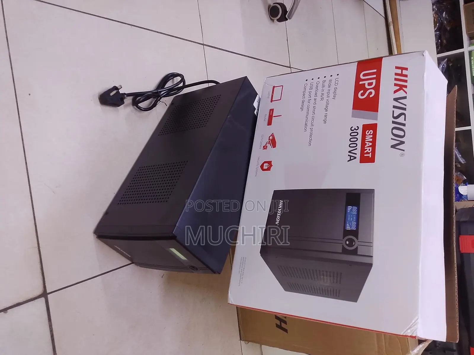 3000va Hikvision 3kva Ups Back Up Machine 1800watts