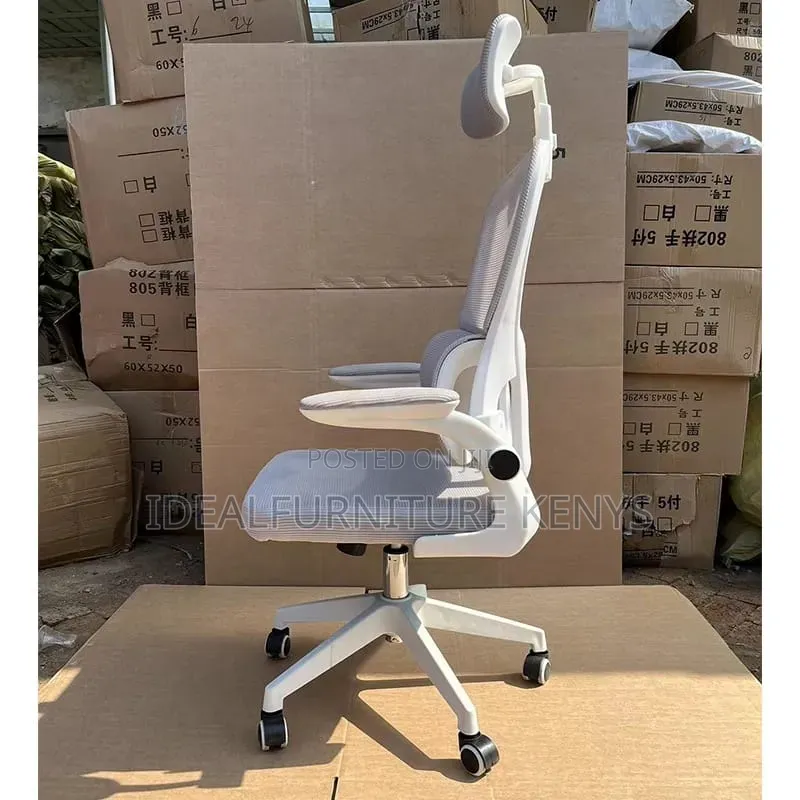 Grey Mesh Office Chair