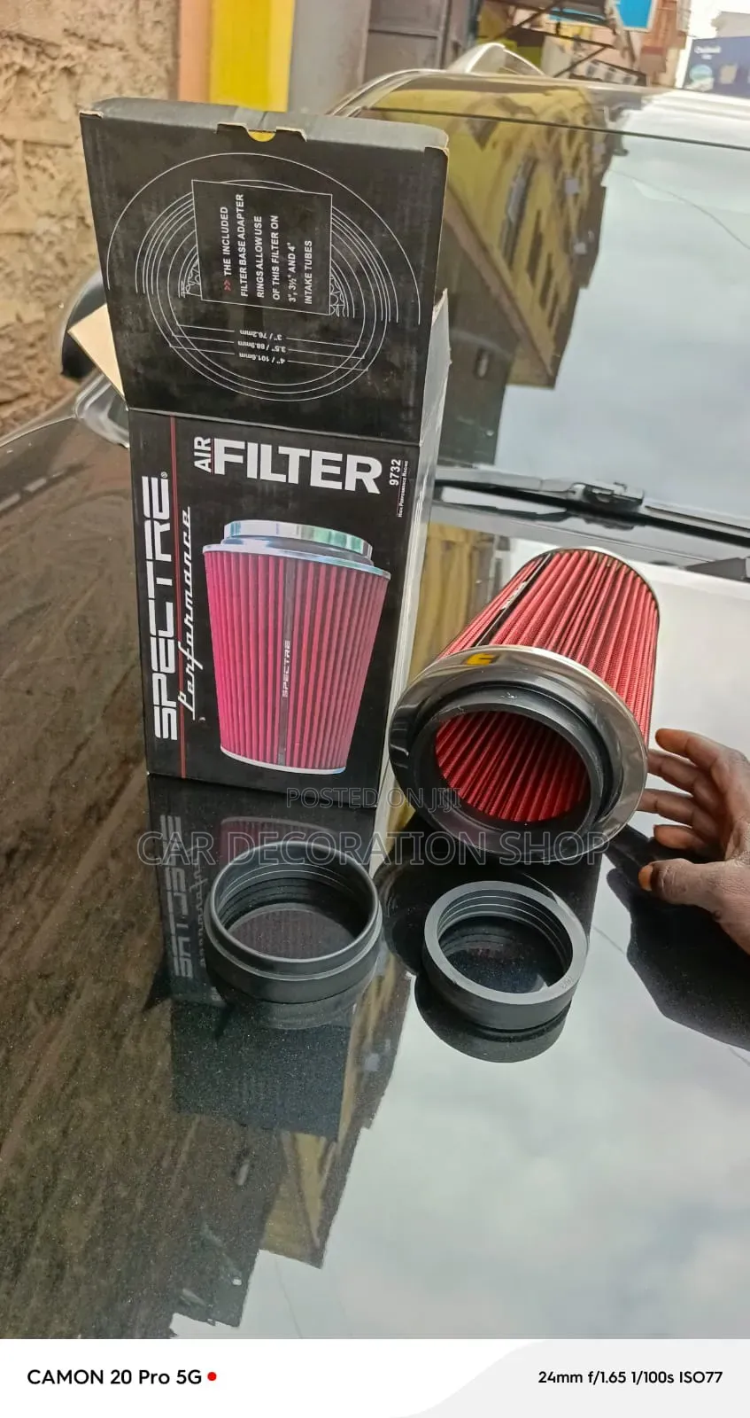 3/3.5/4"spectre Universal Clamp on Cone Air Filter