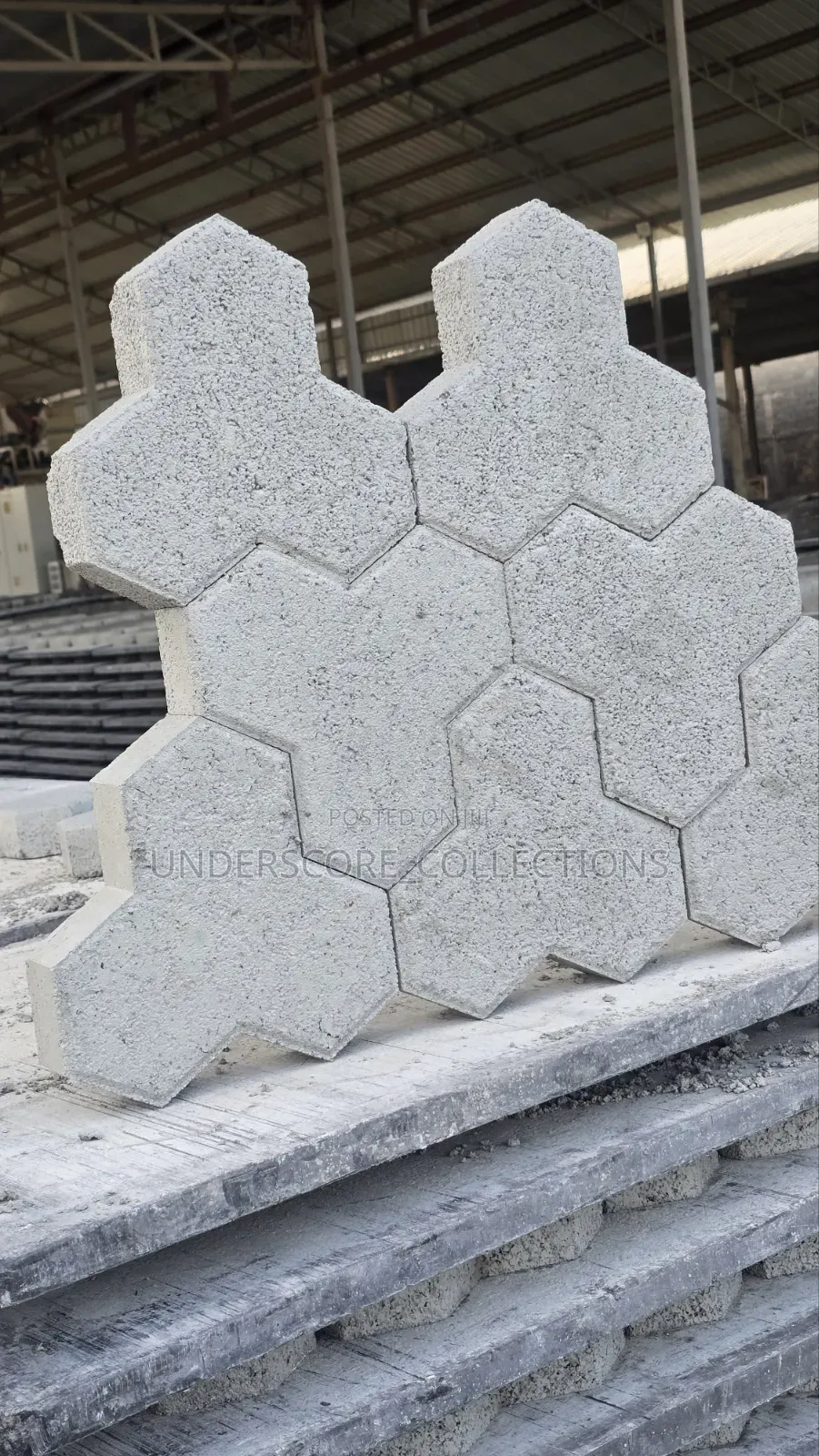 50mm Hexagon Shaped Cabros Per SQM