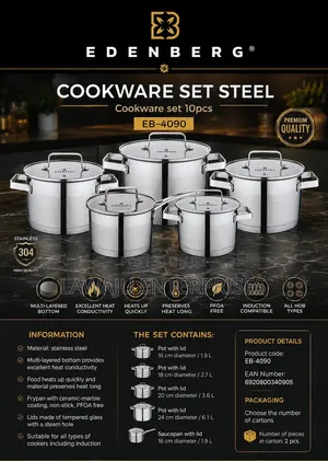 12pcs Cookware
