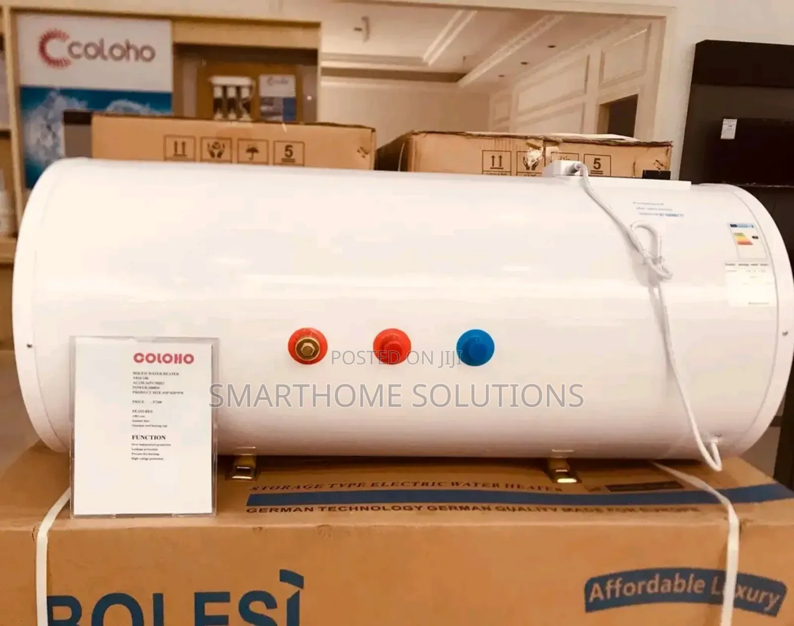 100 Litres Bolesi Water Storage Water Heater