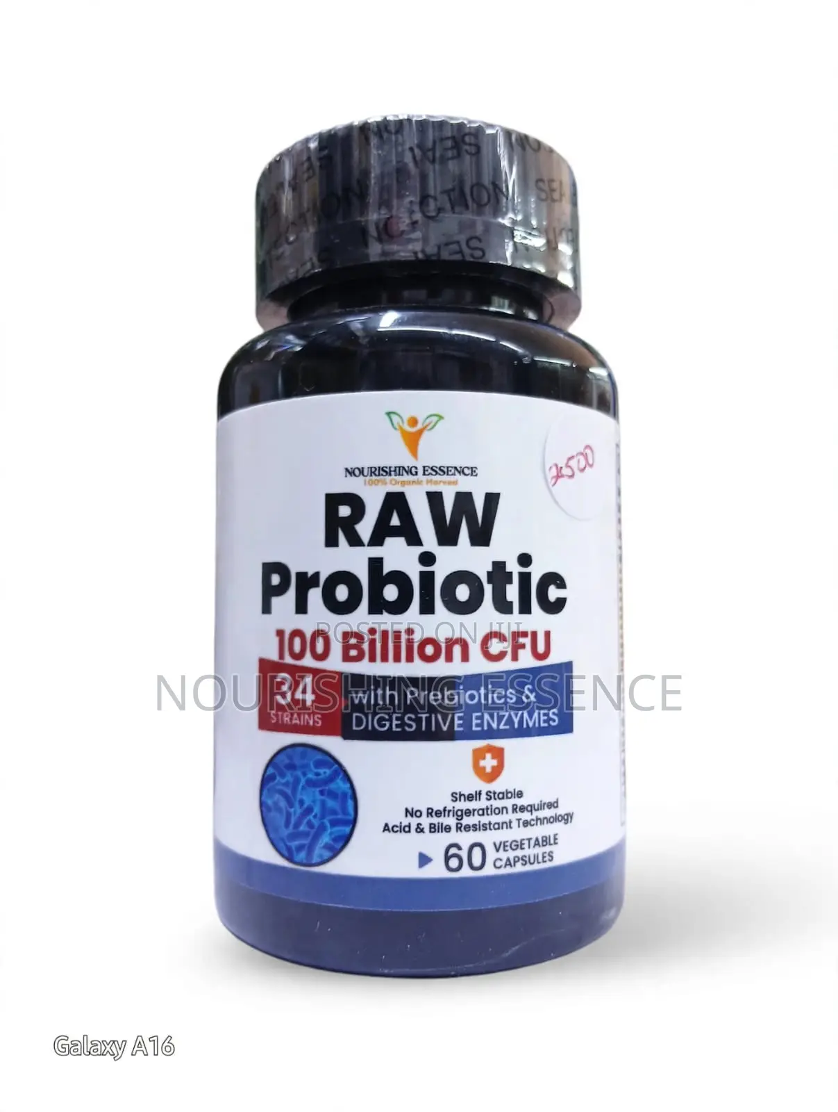 Raw Probiotics (100 Billion Cfu)