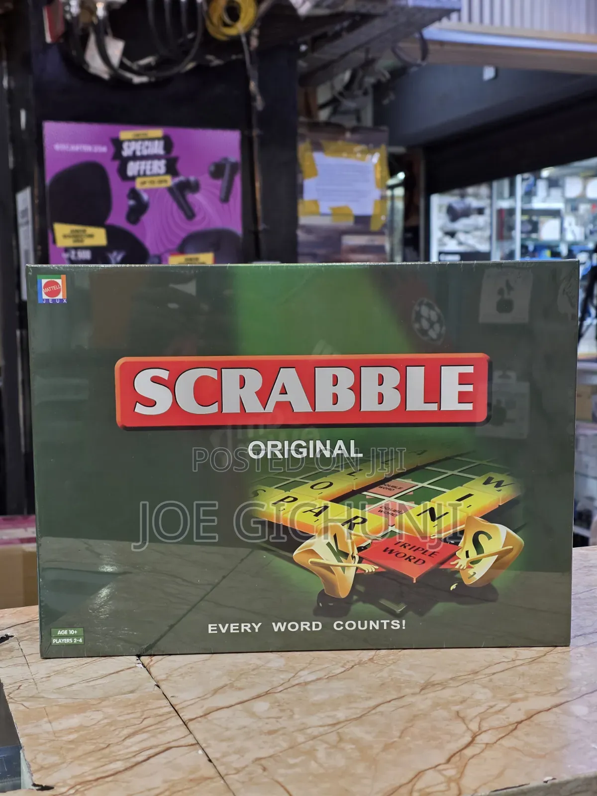 Scrabble Original Board Game by Mattel