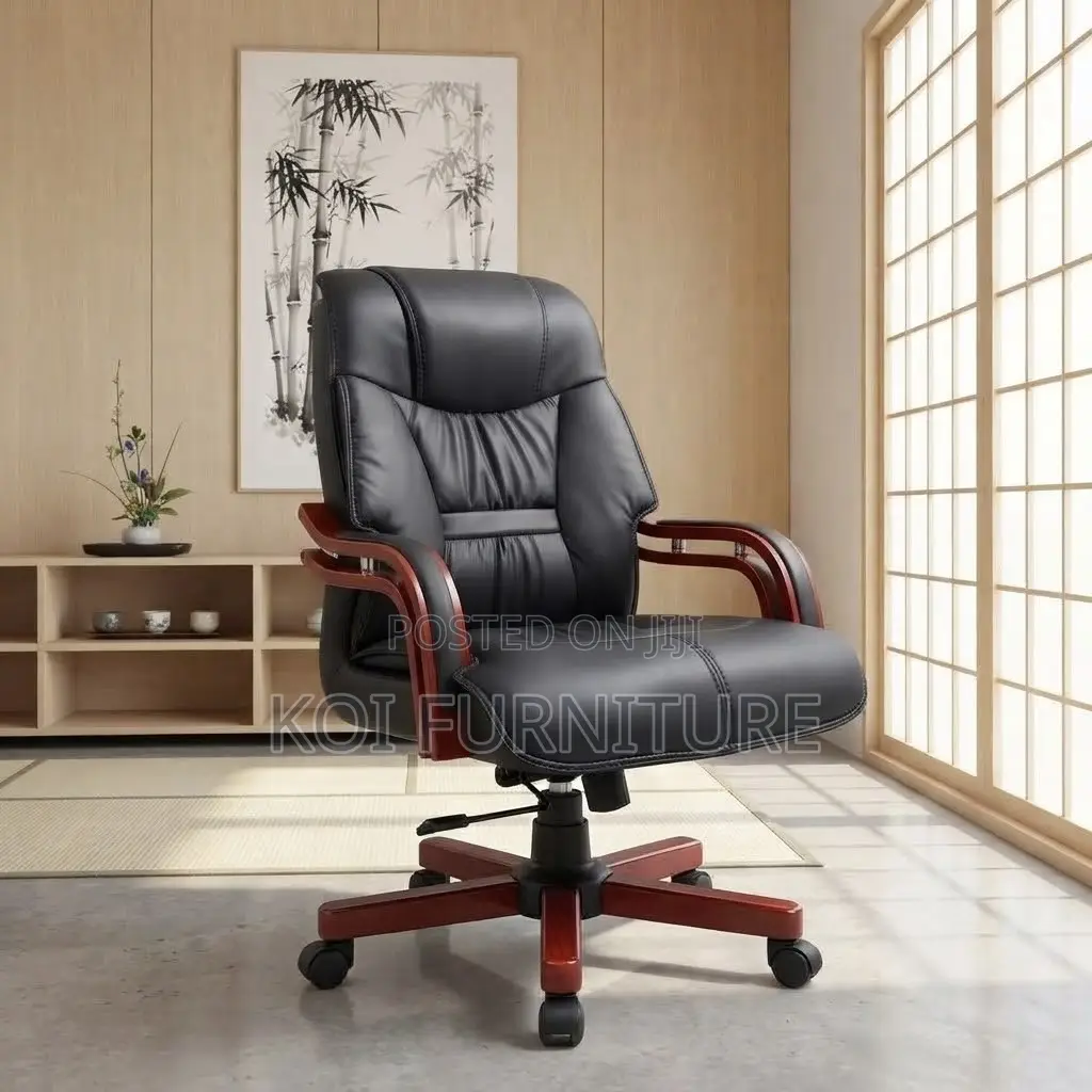 Office Chairs; Executive Premium Leather High Backrest Ceo Seat