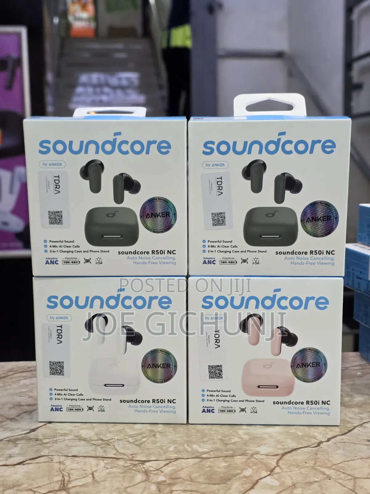 Anker Soundcore R50i NC Wireless Active Noise Cancelling Earbuds