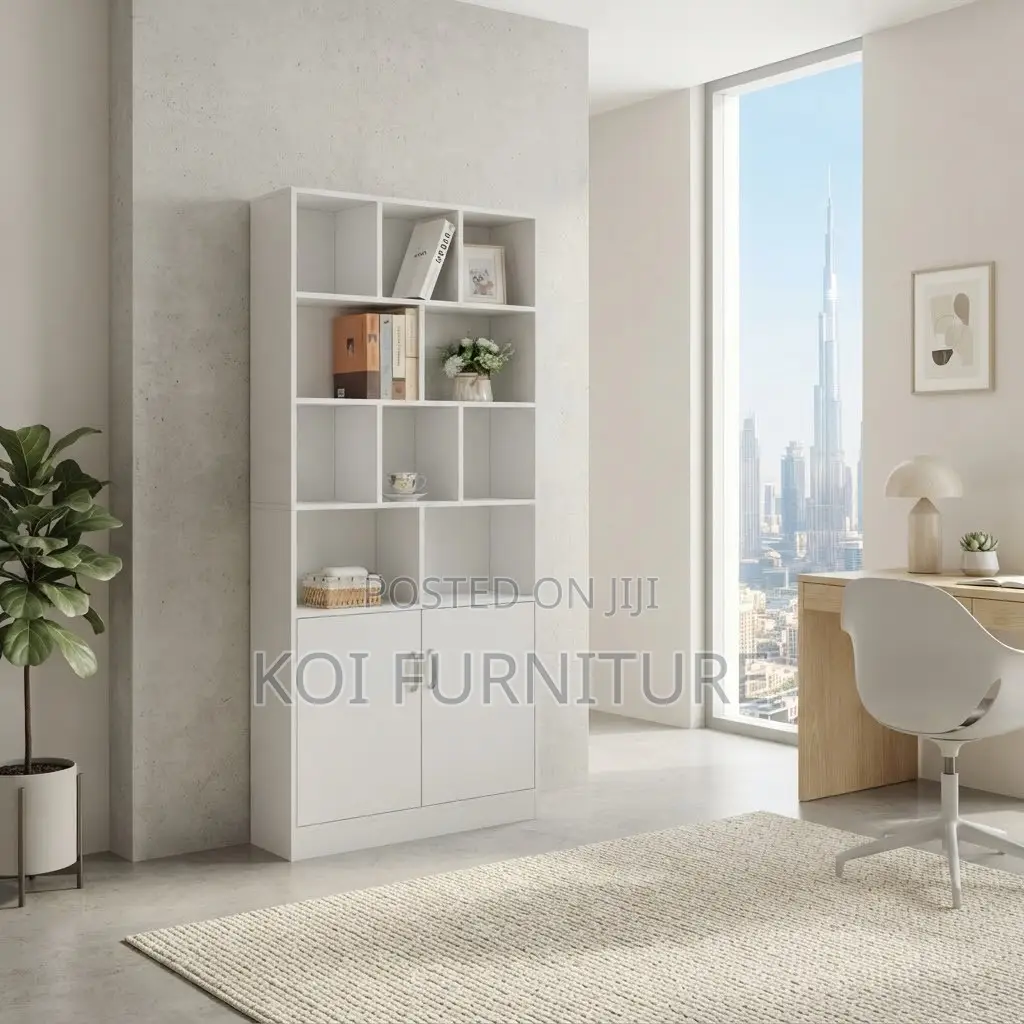 Home Office Modern Files and Books Storage Shelf Cabinets