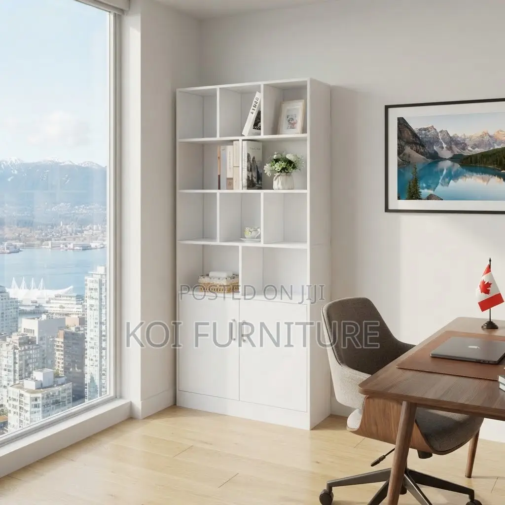 Home Office Modern Files and Books Storage Shelf Cabinets